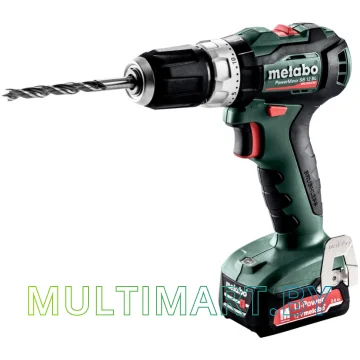 Дрель-шуруповерт Metabo PowerMaxx SB 12 BL 601077500 (с 2-мя АКБ, кейс)